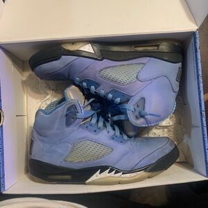 Nike Air Jordan 5 Retro Blue Sneakers